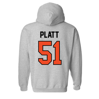 Campbell - NCAA Football : Julian Platt - Fashion Shersey Hooded Sweatshirt-1