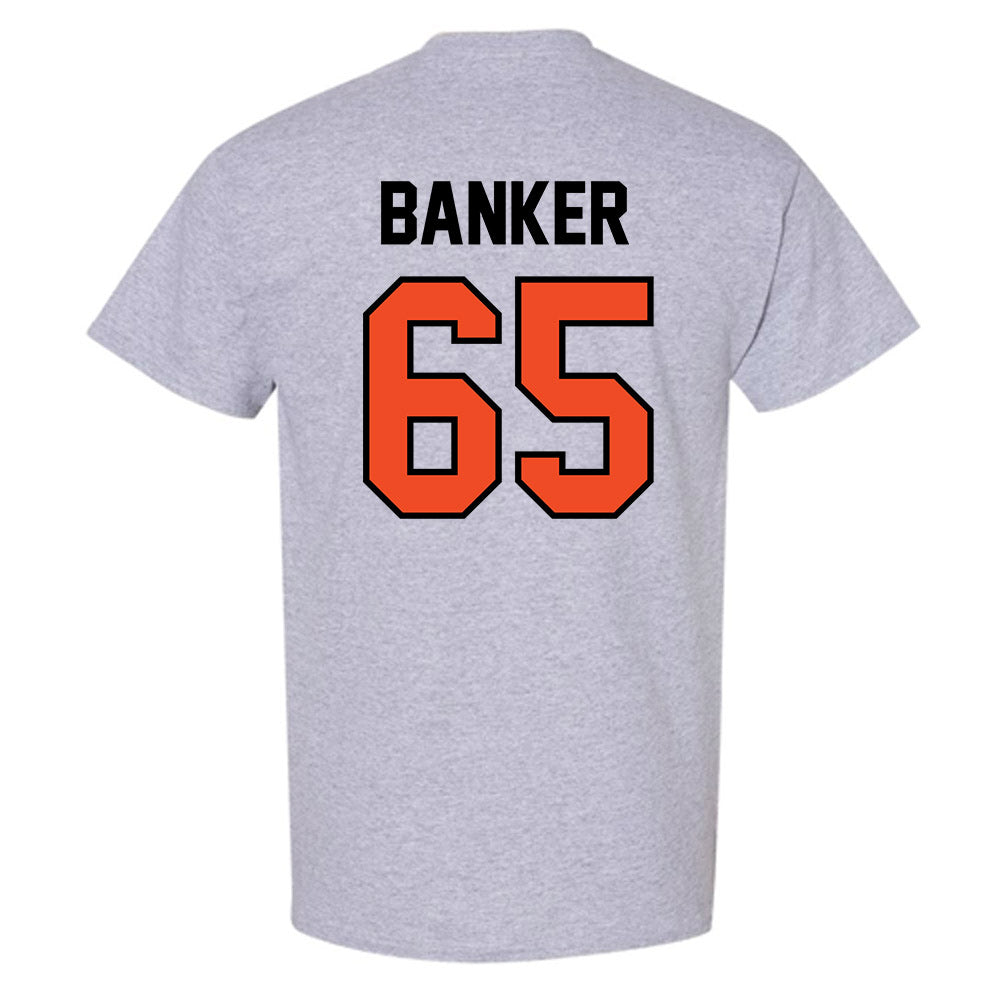 Campbell - NCAA Football : Carver Banker - Fashion Shersey T-Shirt-1