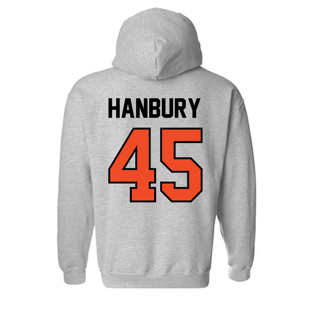 Campbell - NCAA Women's Lacrosse : Joslin Hanbury - Fashion Shersey Hooded Sweatshirt-1