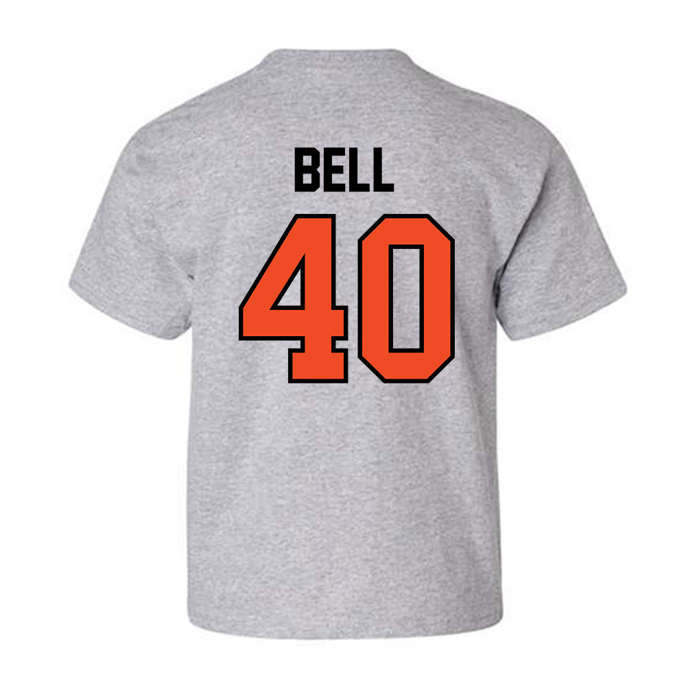 Campbell - NCAA Baseball : Jimmy Bell - Fashion Shersey Youth T-Shirt-1