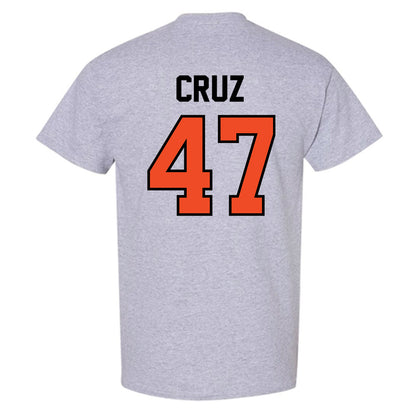 Campbell - NCAA Baseball : Gabriel Cruz - Fashion Shersey T-Shirt-1