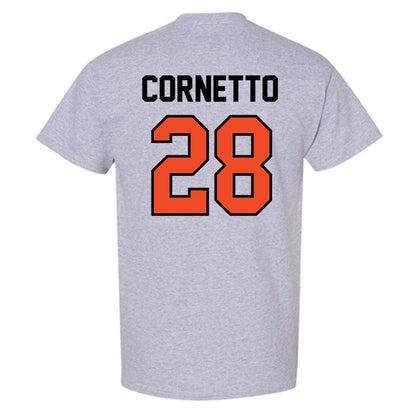 Campbell - NCAA Softball : Hannah Cornetto - Fashion Shersey T-Shirt-1