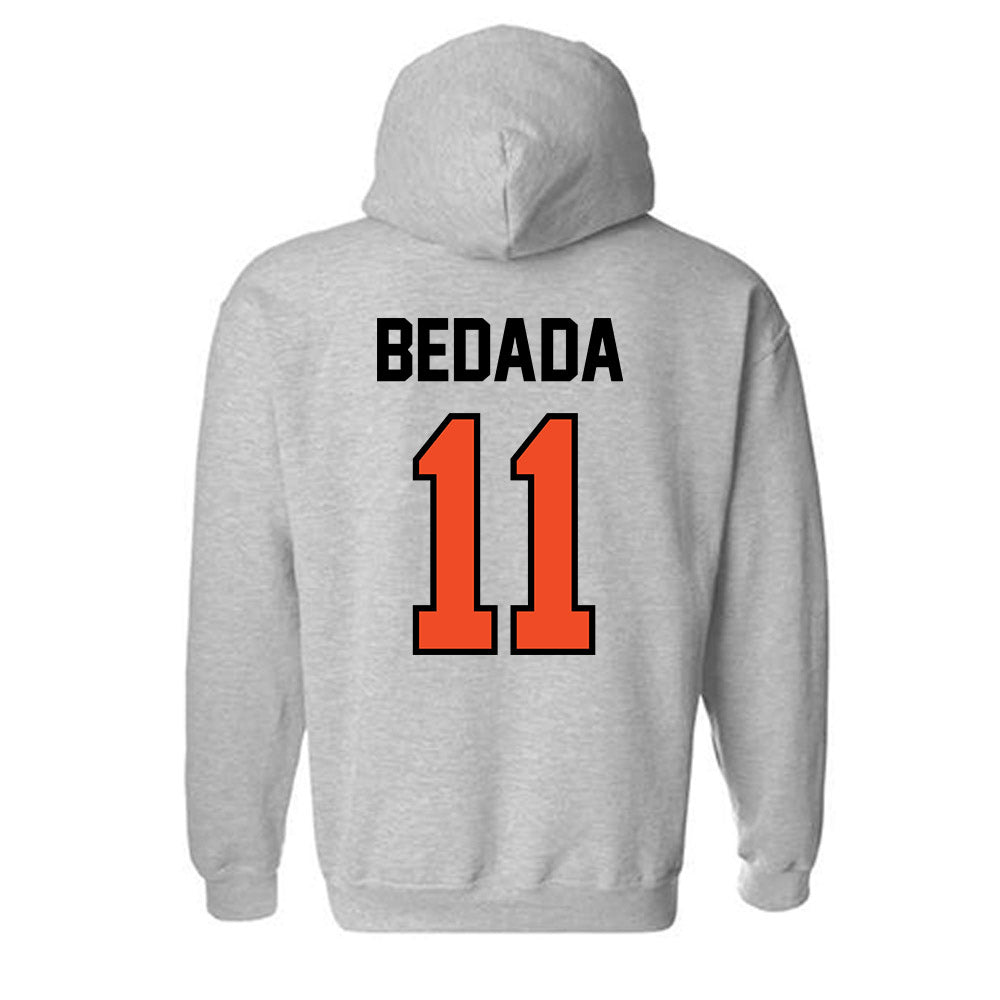 Campbell - NCAA Football : Ebenezer Bedada - Fashion Shersey Hooded Sweatshirt-1