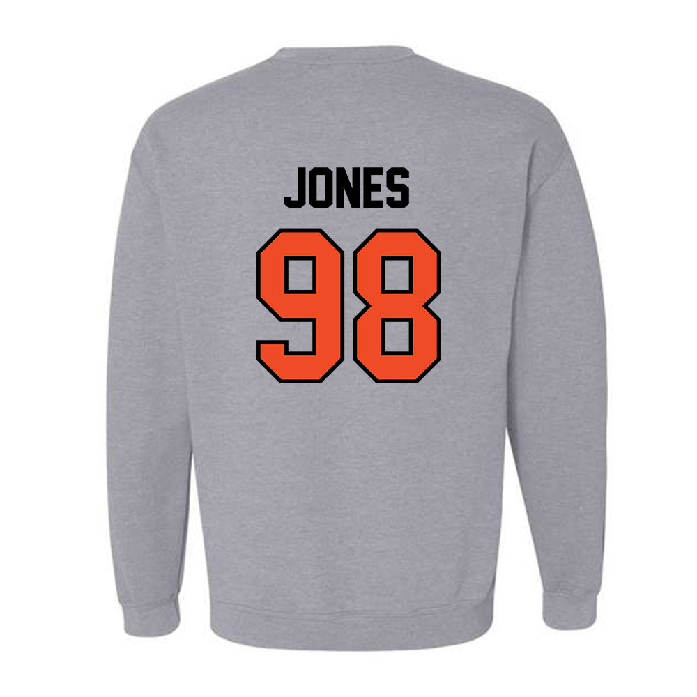 Campbell - NCAA Football : Jordan Jones - Fashion Shersey Crewneck Sweatshirt-1
