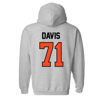 Campbell - NCAA Softball : Devin Davis - Fashion Shersey Hooded Sweatshirt-1