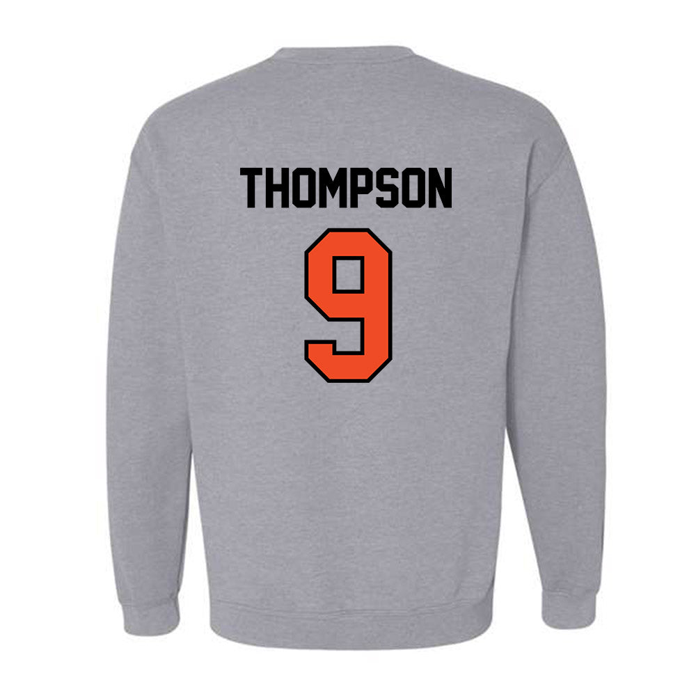 Campbell - NCAA Women's Basketball : Emerson Thompson - Fashion Shersey Crewneck Sweatshirt