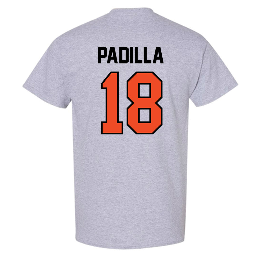 Campbell - NCAA Baseball : Isaiah Padilla - Fashion Shersey T-Shirt-1