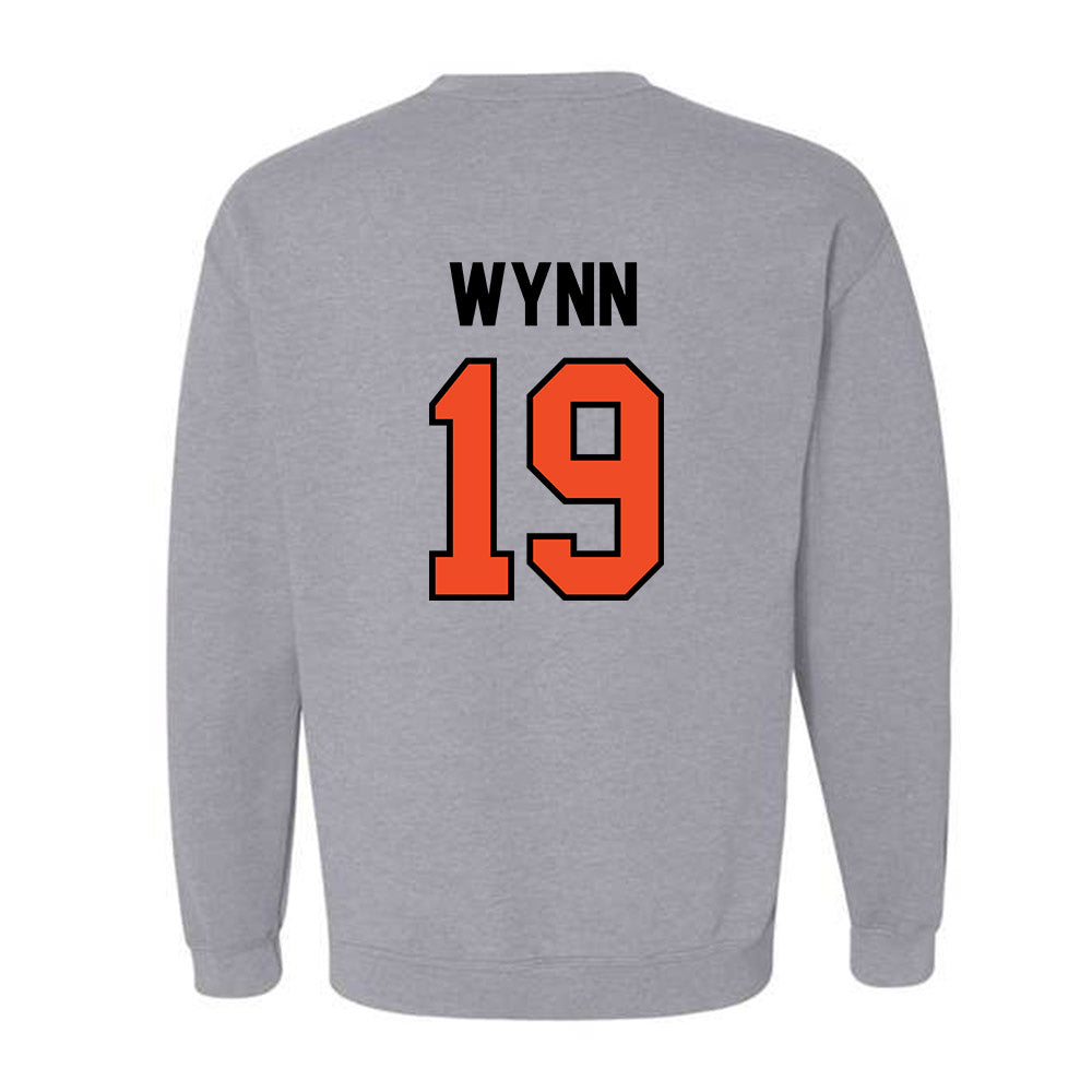 Campbell - NCAA Football : Lucas Wynn - Fashion Shersey Crewneck Sweatshirt-1