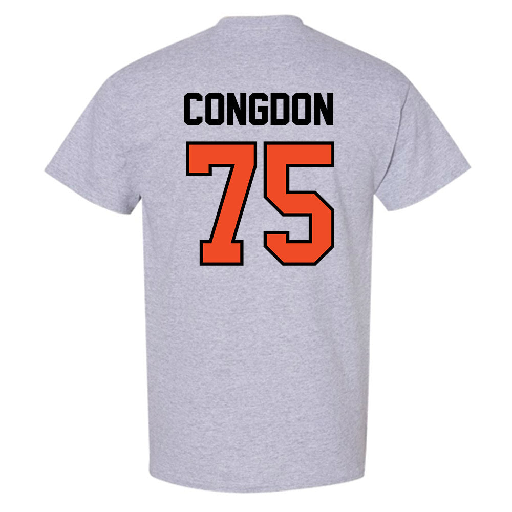 Campbell - NCAA Football : Dylan Congdon - Fashion Shersey T-Shirt-1