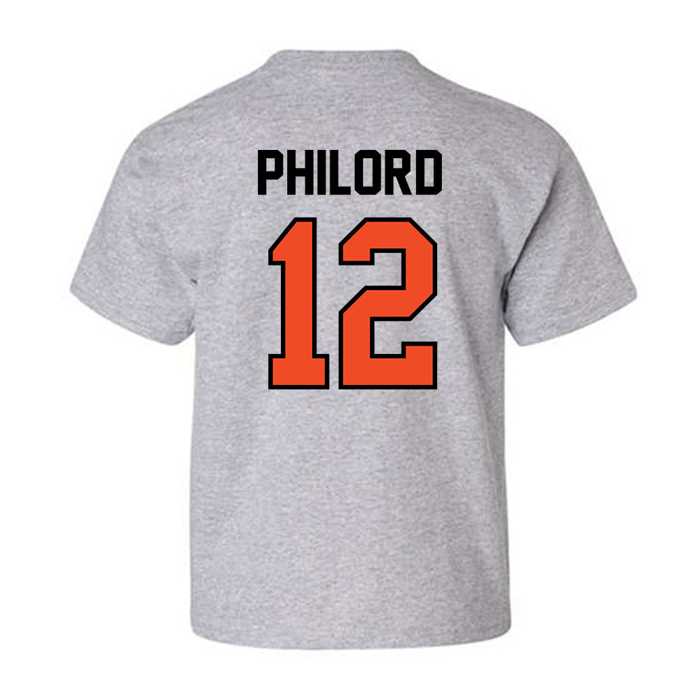Campbell - NCAA Football : Donavan Philord - Fashion Shersey Youth T-Shirt-1