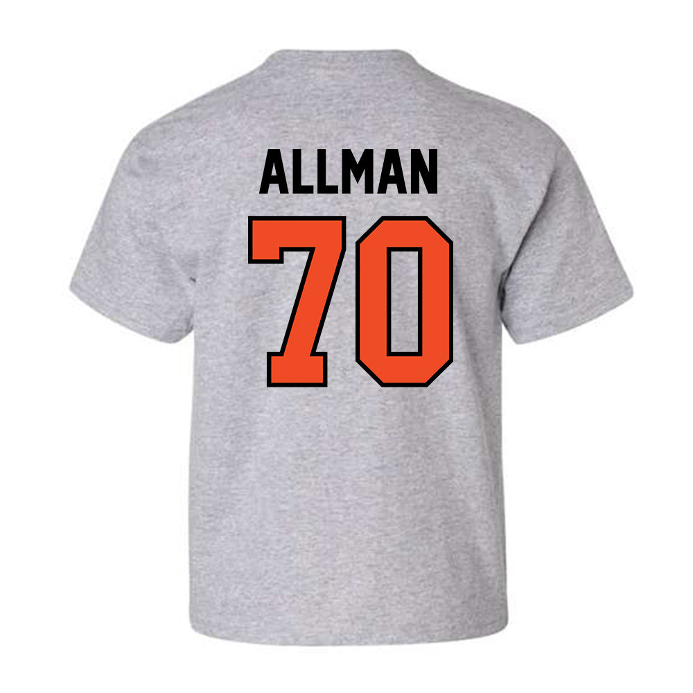 Campbell - NCAA Football : Ashton Allman - Fashion Shersey Youth T-Shirt