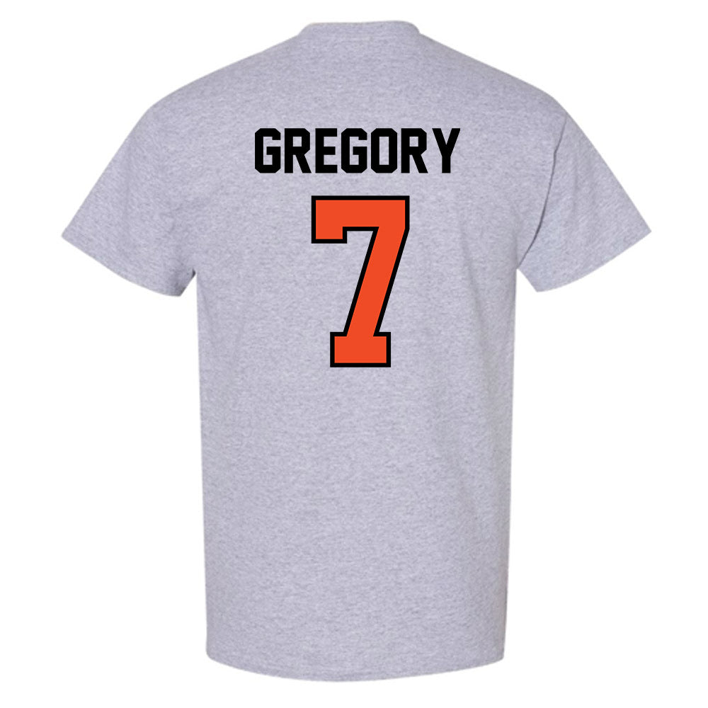 Campbell - NCAA Men's Basketball : Camren Gregory - Fashion Shersey T-Shirt-1