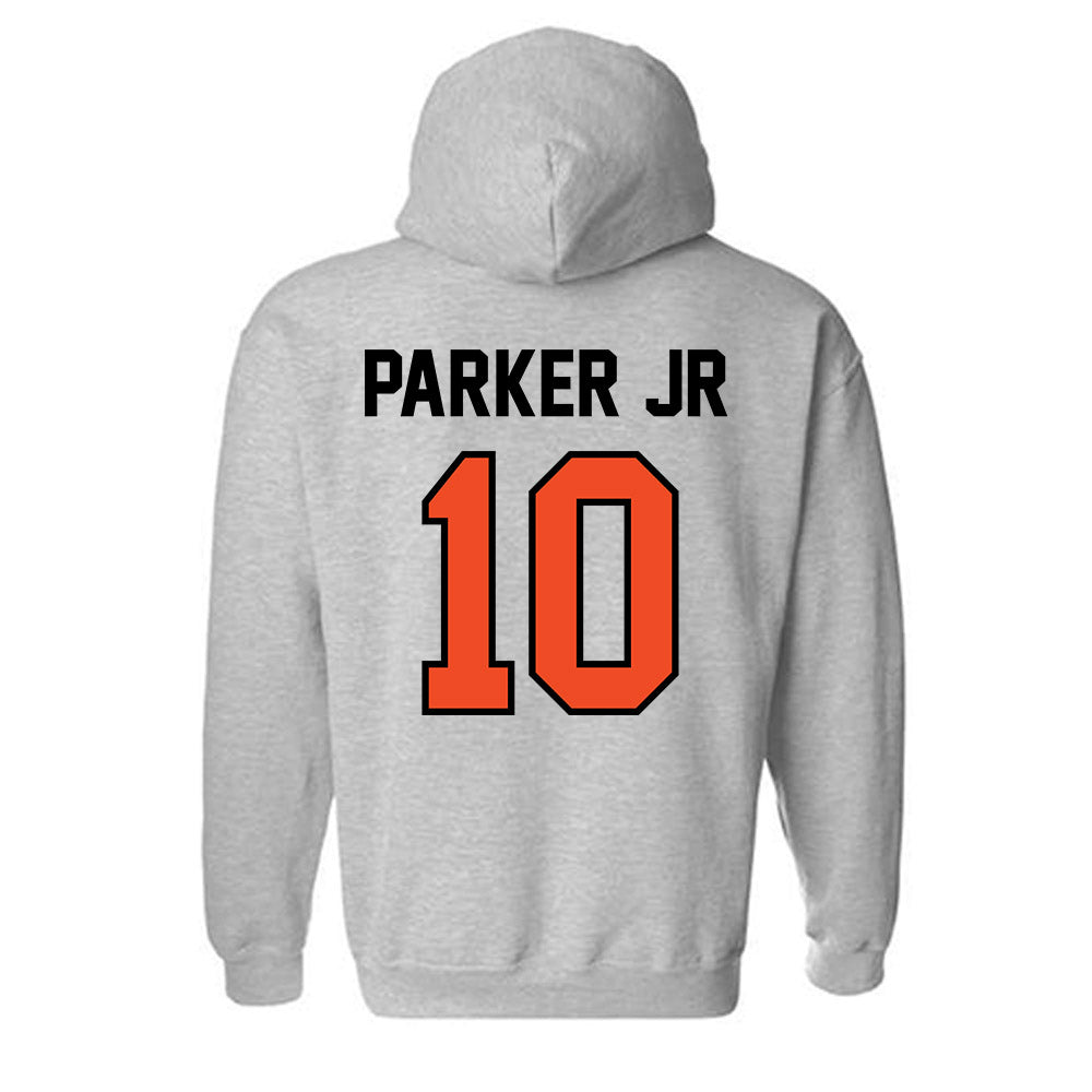 Campbell - NCAA Baseball : Darnell Parker Jr - Fashion Shersey Hooded Sweatshirt-1