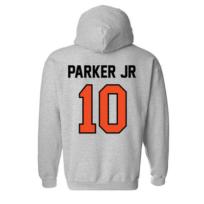 Campbell - NCAA Baseball : Darnell Parker Jr - Fashion Shersey Hooded Sweatshirt-1