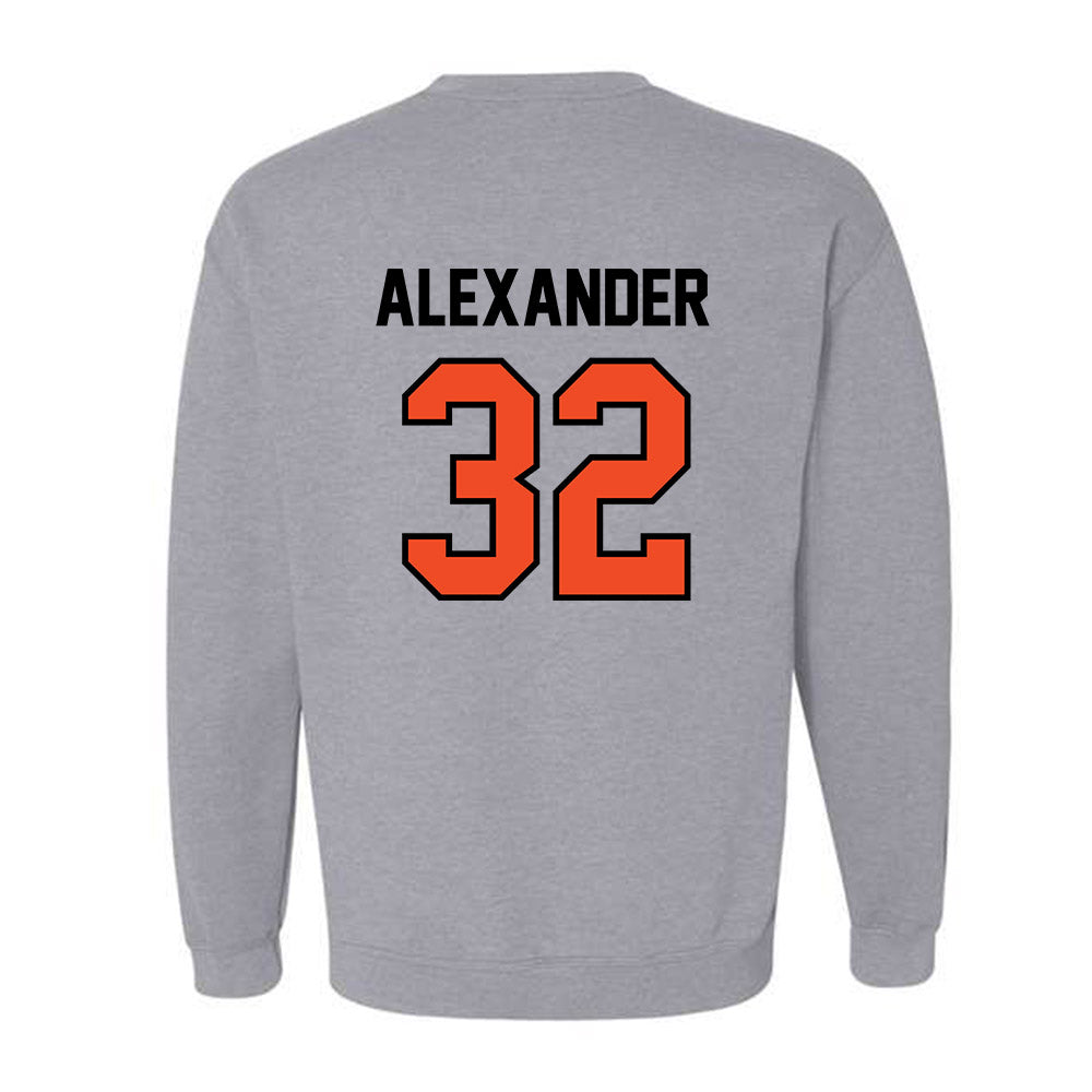 Campbell - NCAA Women's Basketball : Ciara Alexander - Fashion Shersey Crewneck Sweatshirt