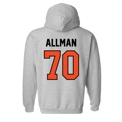 Campbell - NCAA Football : Ashton Allman - Fashion Shersey Hooded Sweatshirt