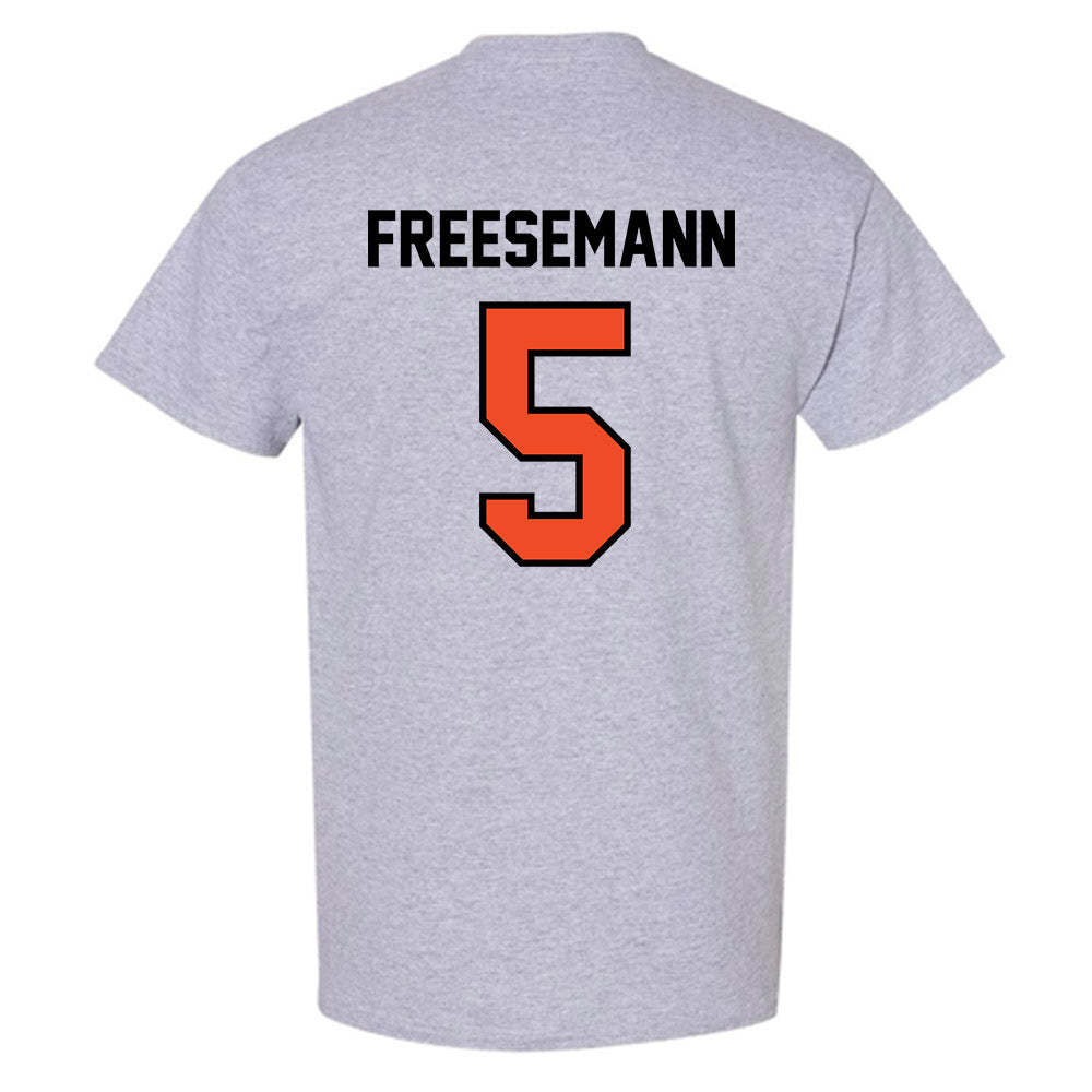 Campbell - NCAA Women's Volleyball : Leah Freesemann - Fashion Shersey T-Shirt-1