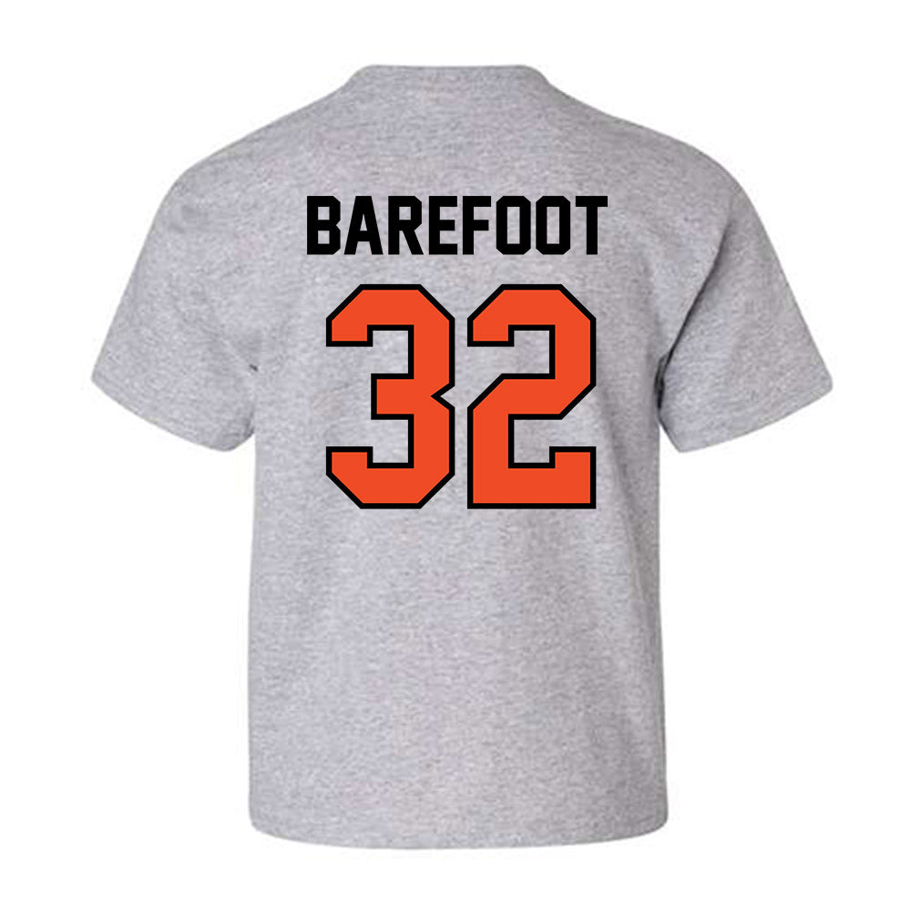 Campbell - NCAA Football : Vince Barefoot - Fashion Shersey Youth T-Shirt-1