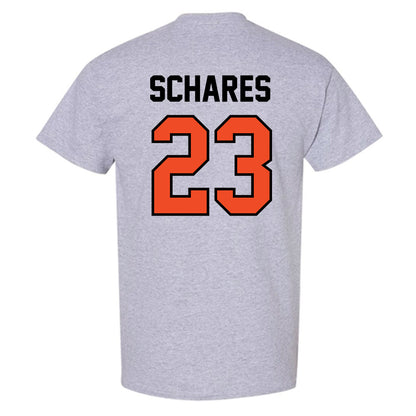 Campbell - NCAA Baseball : Bryce Schares - Fashion Shersey T-Shirt-1