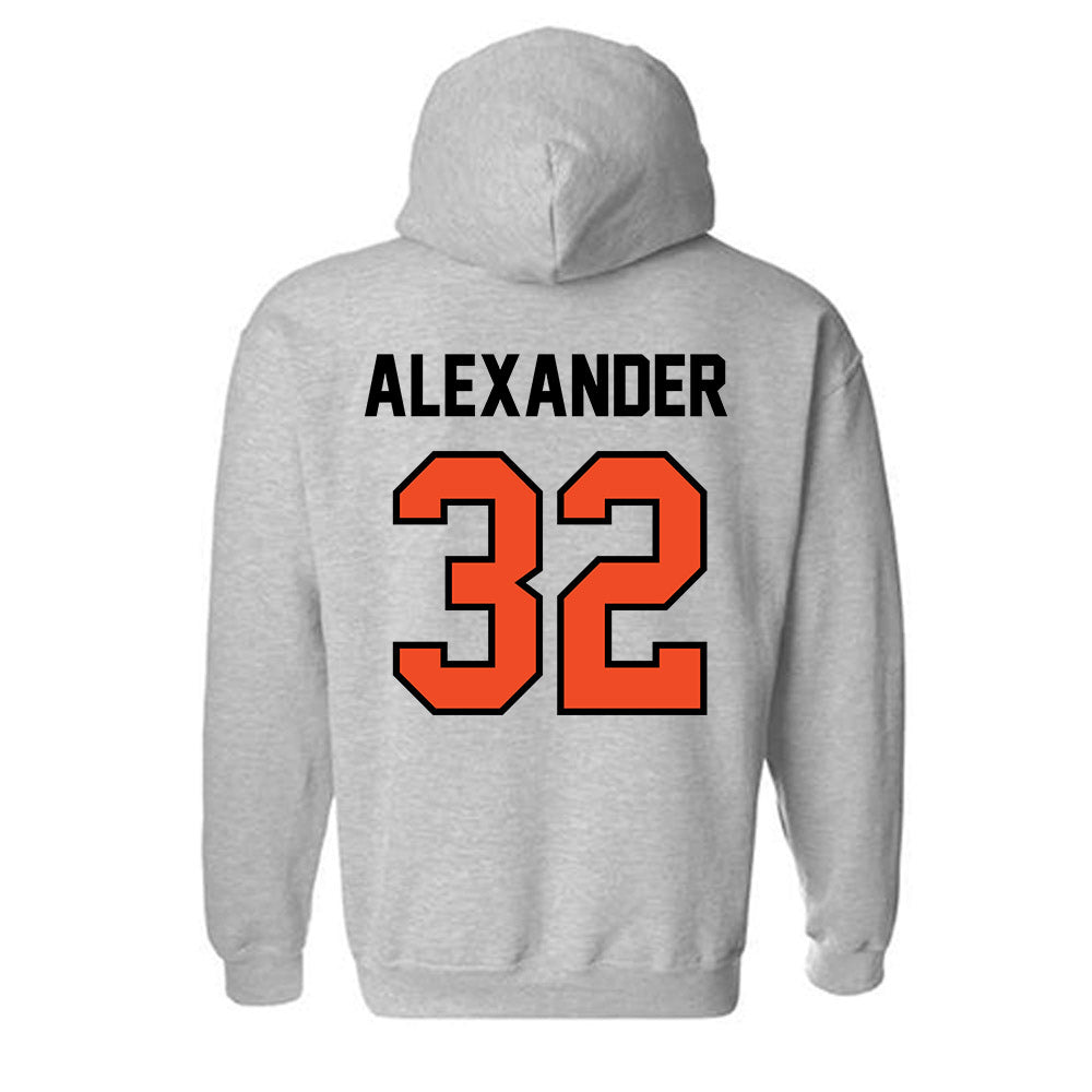 Campbell - NCAA Women's Basketball : Ciara Alexander - Fashion Shersey Hooded Sweatshirt