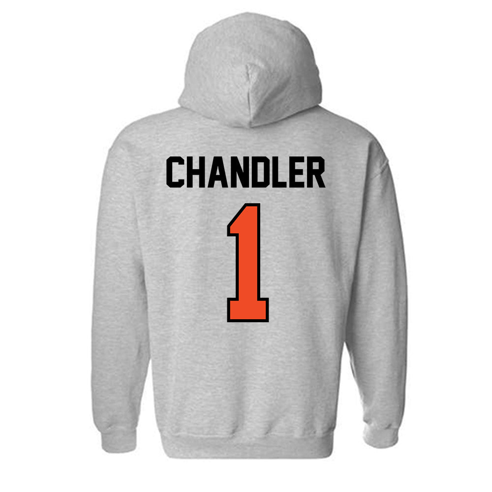 Campbell - NCAA Football : Mike Chandler - Fashion Shersey Hooded Sweatshirt-1