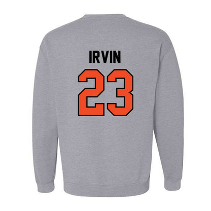 Campbell - NCAA Football : Isaiah Irvin - Fashion Shersey Crewneck Sweatshirt-1