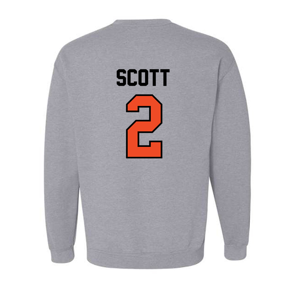 Campbell - NCAA Football : Kj Scott - Fashion Shersey Crewneck Sweatshirt-1