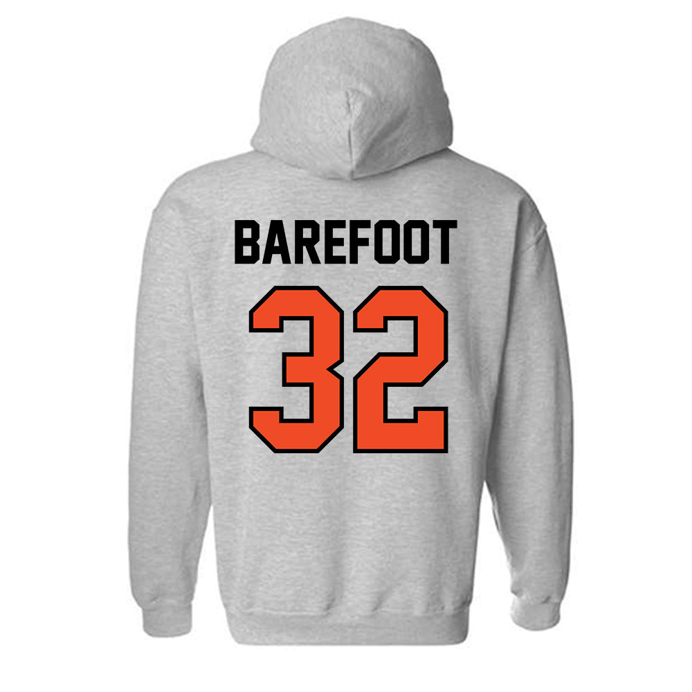 Campbell - NCAA Football : Vince Barefoot - Fashion Shersey Hooded Sweatshirt-1