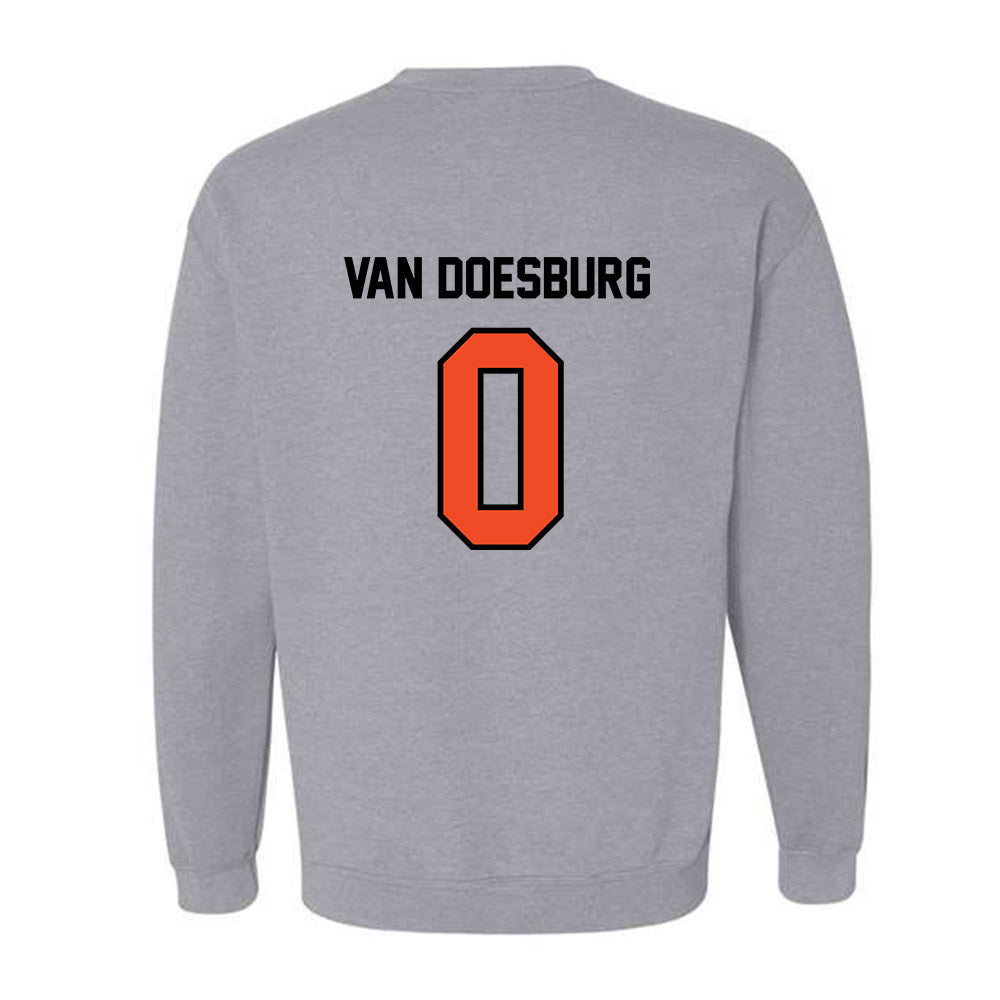 Campbell - NCAA Women's Soccer : Anais van Doesburg - Fashion Shersey Crewneck Sweatshirt