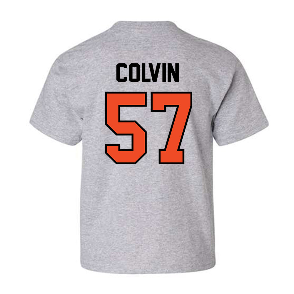 Campbell - NCAA Football : Jayden Colvin - Fashion Shersey Youth T-Shirt-1