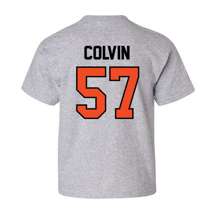 Campbell - NCAA Football : Jayden Colvin - Fashion Shersey Youth T-Shirt-1