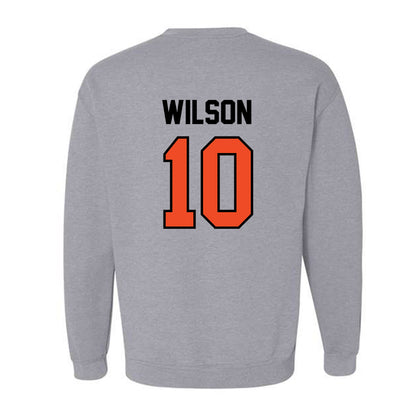 Campbell - NCAA Football : A’mari Wilson - Fashion Shersey Crewneck Sweatshirt-1