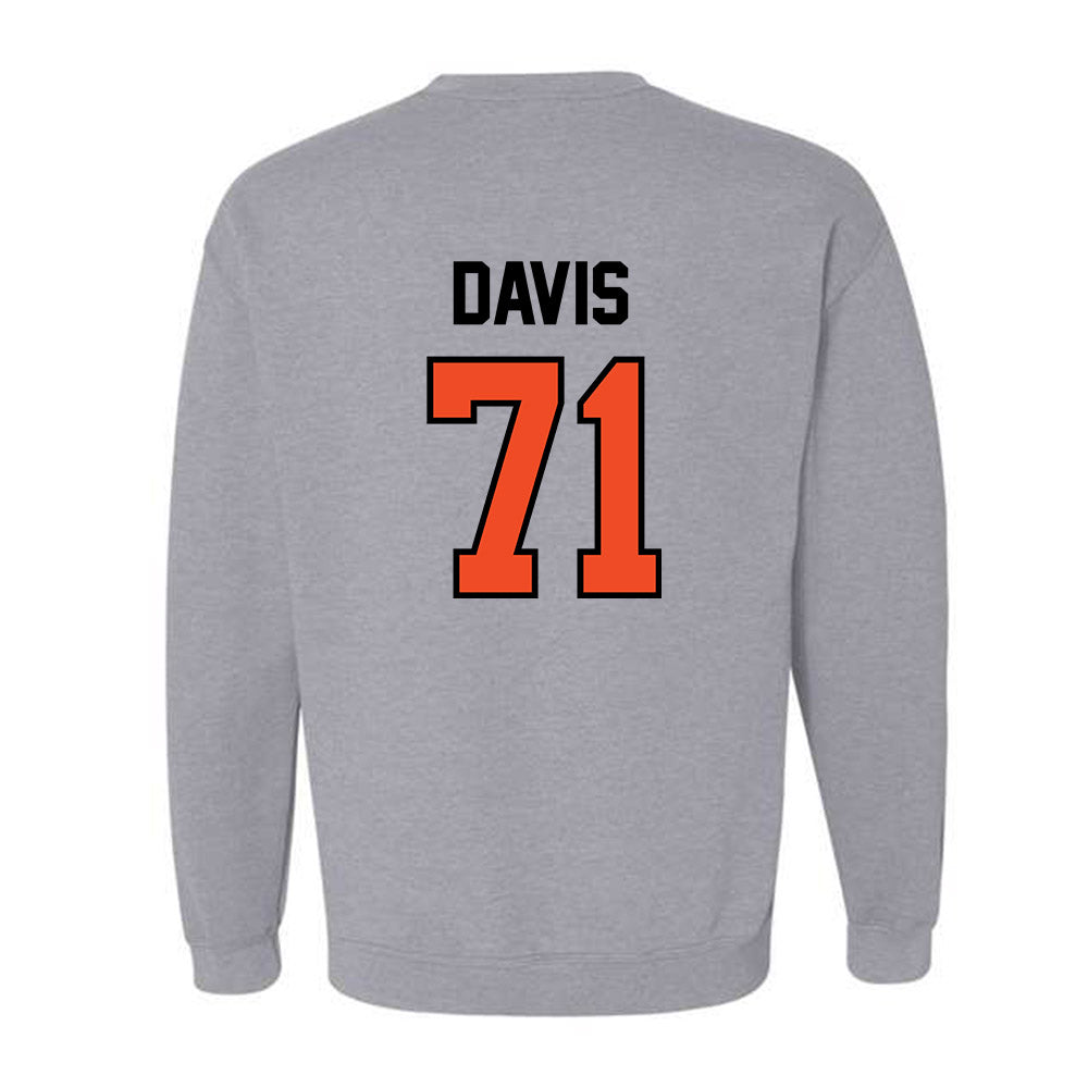 Campbell - NCAA Softball : Devin Davis - Fashion Shersey Crewneck Sweatshirt-1