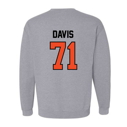 Campbell - NCAA Softball : Devin Davis - Fashion Shersey Crewneck Sweatshirt-1