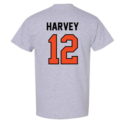 Campbell - NCAA Football : Grayson Harvey - Fashion Shersey T-Shirt-1