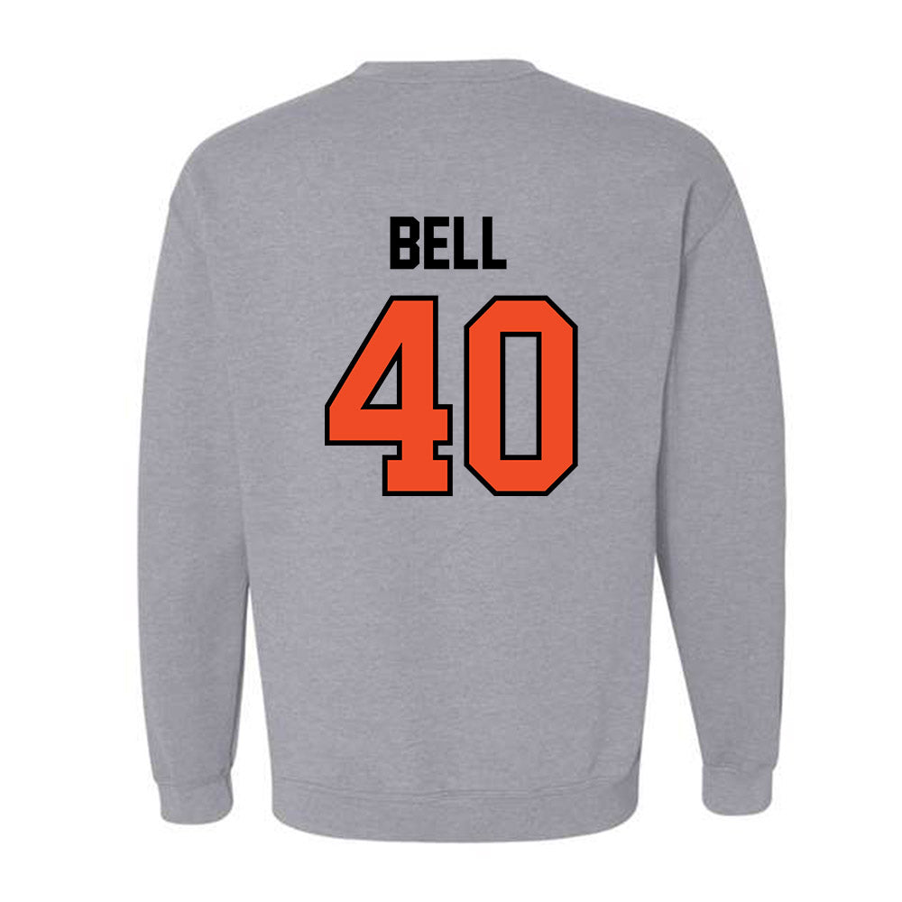 Campbell - NCAA Baseball : Jimmy Bell - Fashion Shersey Crewneck Sweatshirt-1