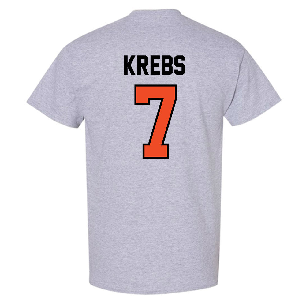 Campbell - NCAA Softball : Haley Krebs - Fashion Shersey T-Shirt-1