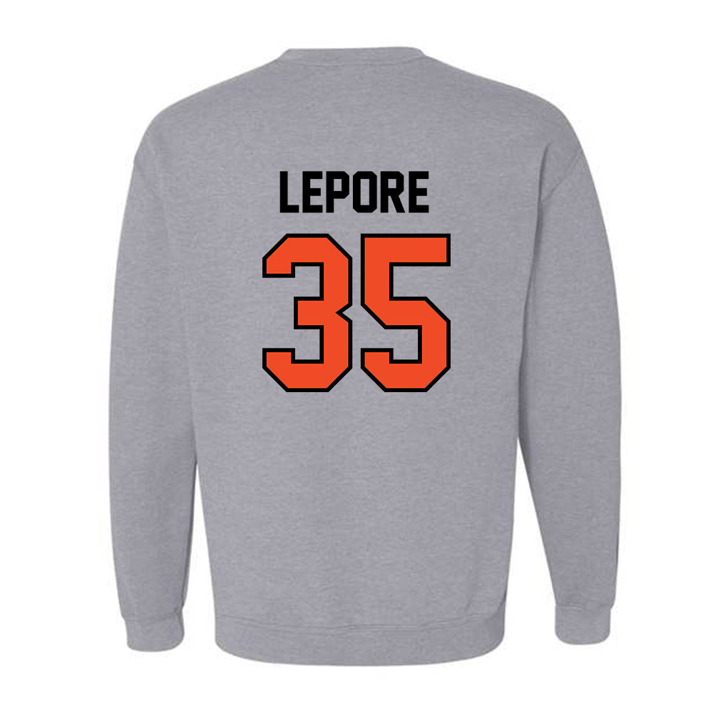 Campbell - NCAA Women's Lacrosse : Alana Lepore - Fashion Shersey Crewneck Sweatshirt