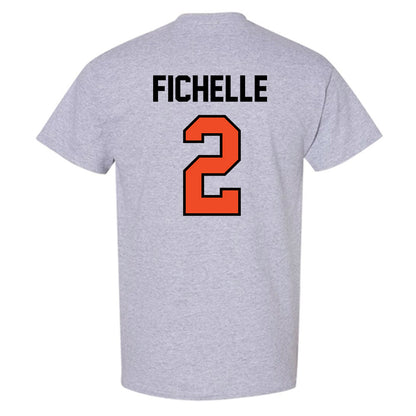 Campbell - NCAA Men's Soccer : Lillian FICHELLE - Fashion Shersey T-Shirt-1