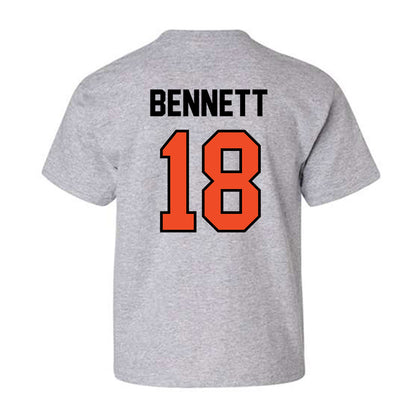 Campbell - NCAA Softball : Ryleigh Bennett - Fashion Shersey Youth T-Shirt-1