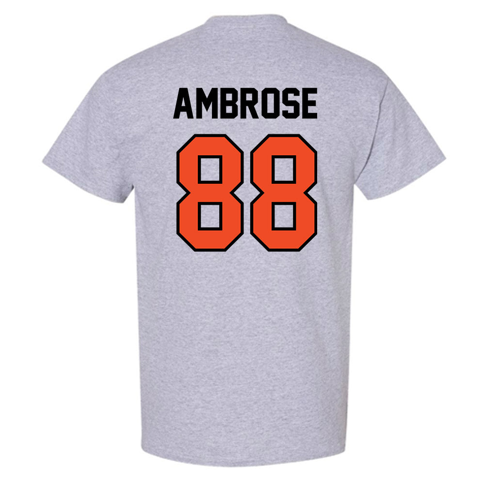 Campbell - NCAA Football : Brady Ambrose - Fashion Shersey T-Shirt-1