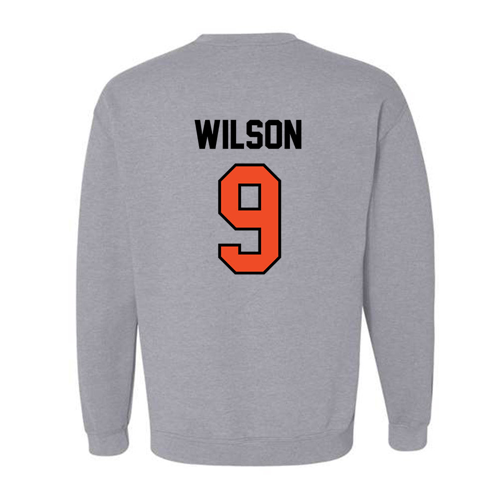 Campbell - NCAA Football : Trevor Wilson - Fashion Shersey Crewneck Sweatshirt-1
