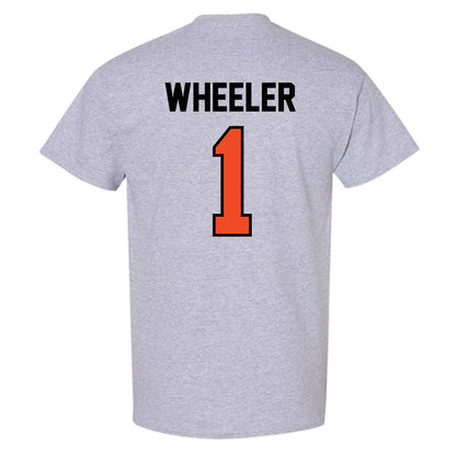 Campbell - NCAA Women's Volleyball : Lauren Wheeler - Fashion Shersey T-Shirt-1