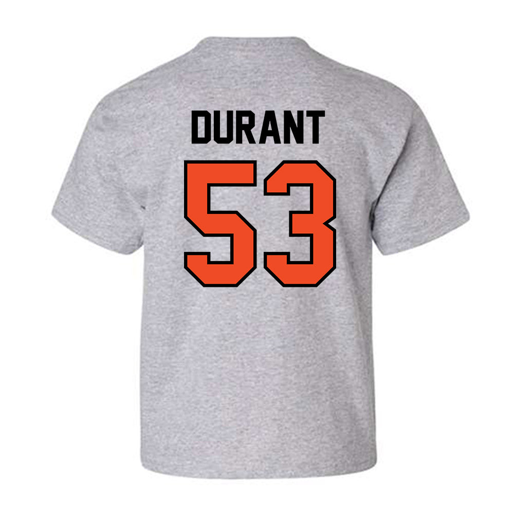 Campbell - NCAA Football : Kameron Durant - Fashion Shersey Youth T-Shirt-1
