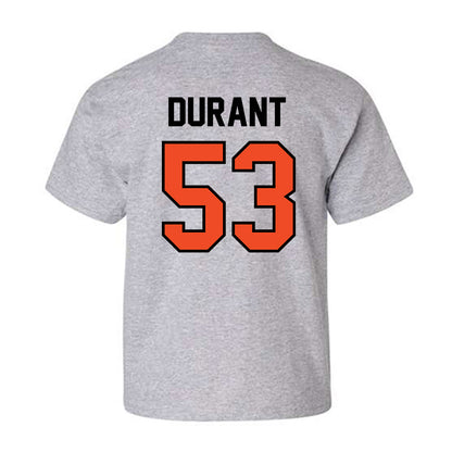 Campbell - NCAA Football : Kameron Durant - Fashion Shersey Youth T-Shirt-1