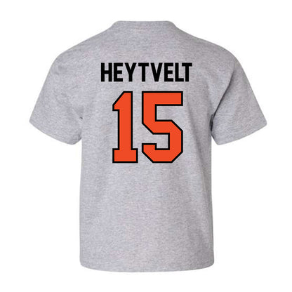 Campbell - NCAA Women's Volleyball : Hailey Heytvelt - Fashion Shersey Youth T-Shirt