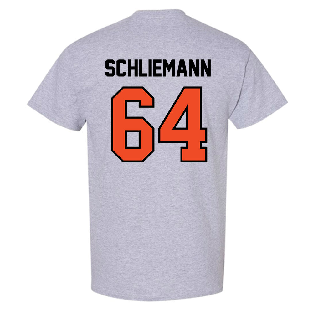 Campbell - NCAA Football : Christian Schliemann - Fashion Shersey T-Shirt-1