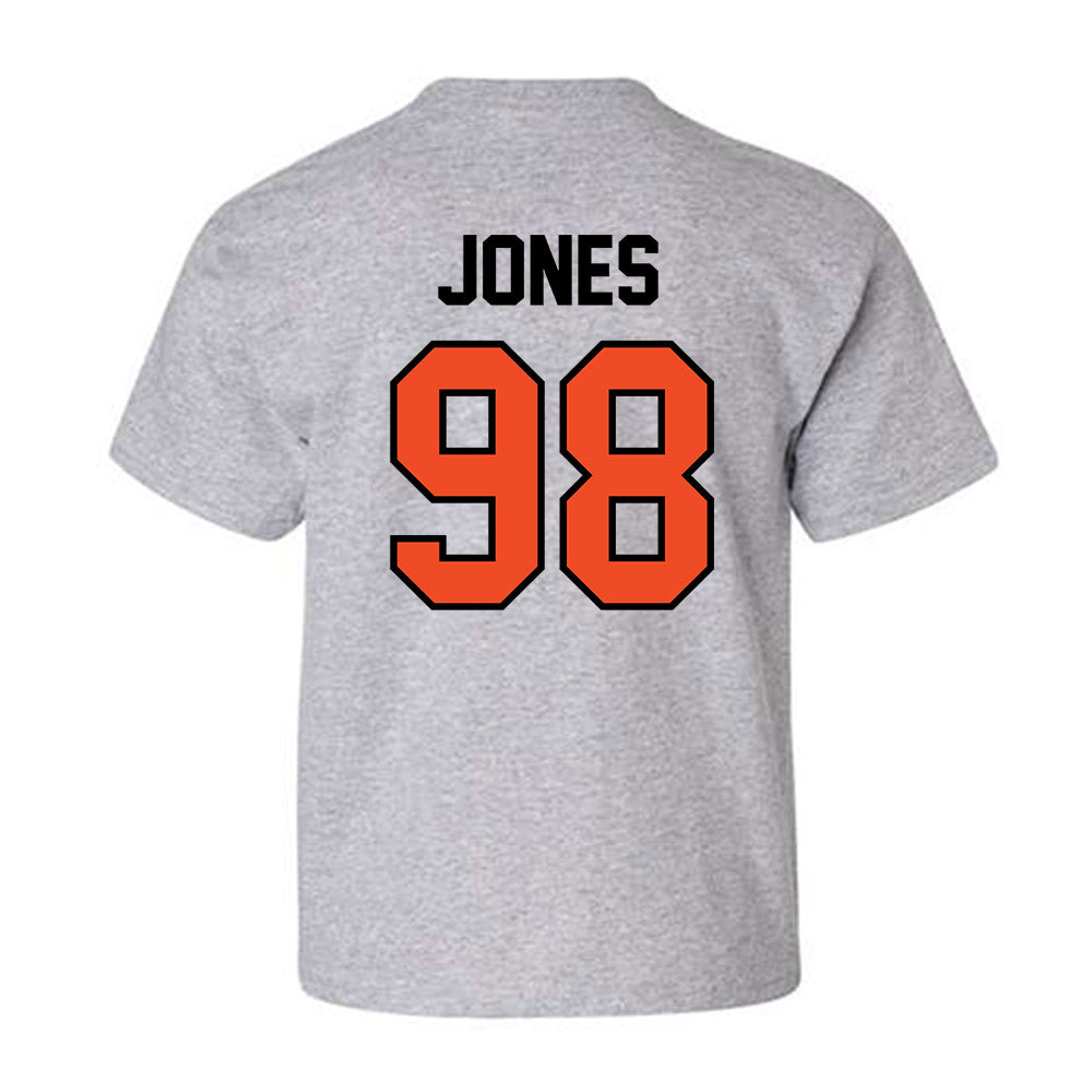 Campbell - NCAA Football : Jordan Jones - Fashion Shersey Youth T-Shirt-1