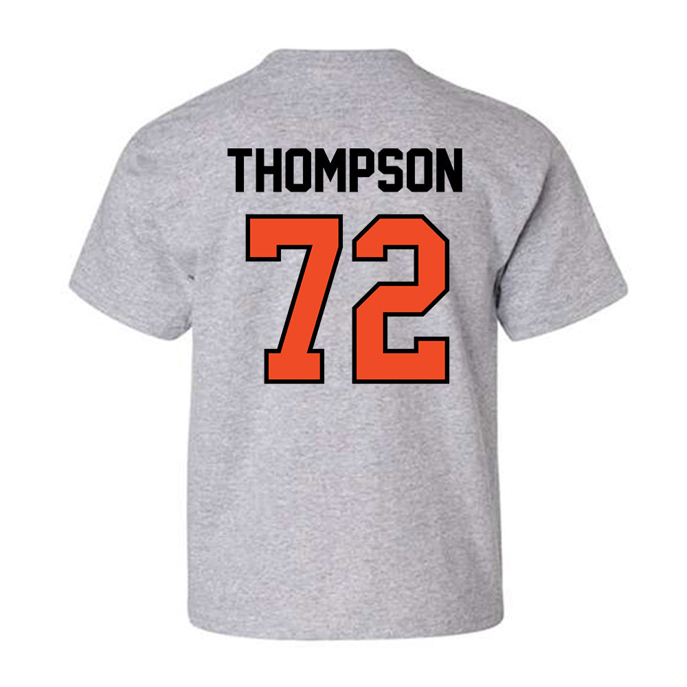 Campbell - NCAA Football : Donovan Thompson - Fashion Shersey Youth T-Shirt-1