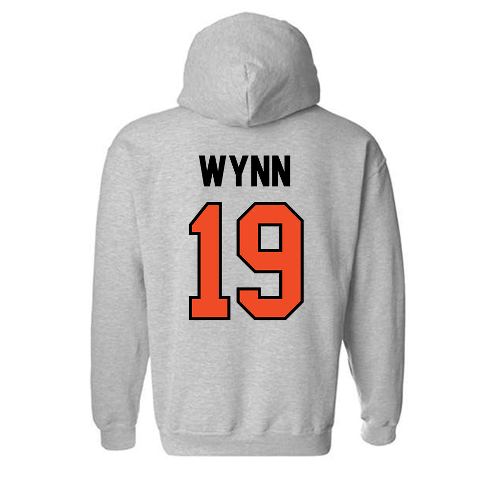 Campbell - NCAA Football : Lucas Wynn - Fashion Shersey Hooded Sweatshirt-1